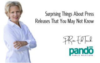 Surprising Things About Press Release That You May Not Know in black writing